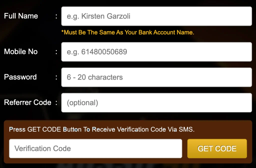 Registration